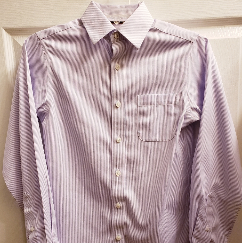 Class Club Gold Label, Bottom Down Boy Shirt 10-12